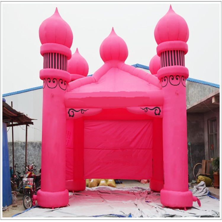 防城粉色帐篷